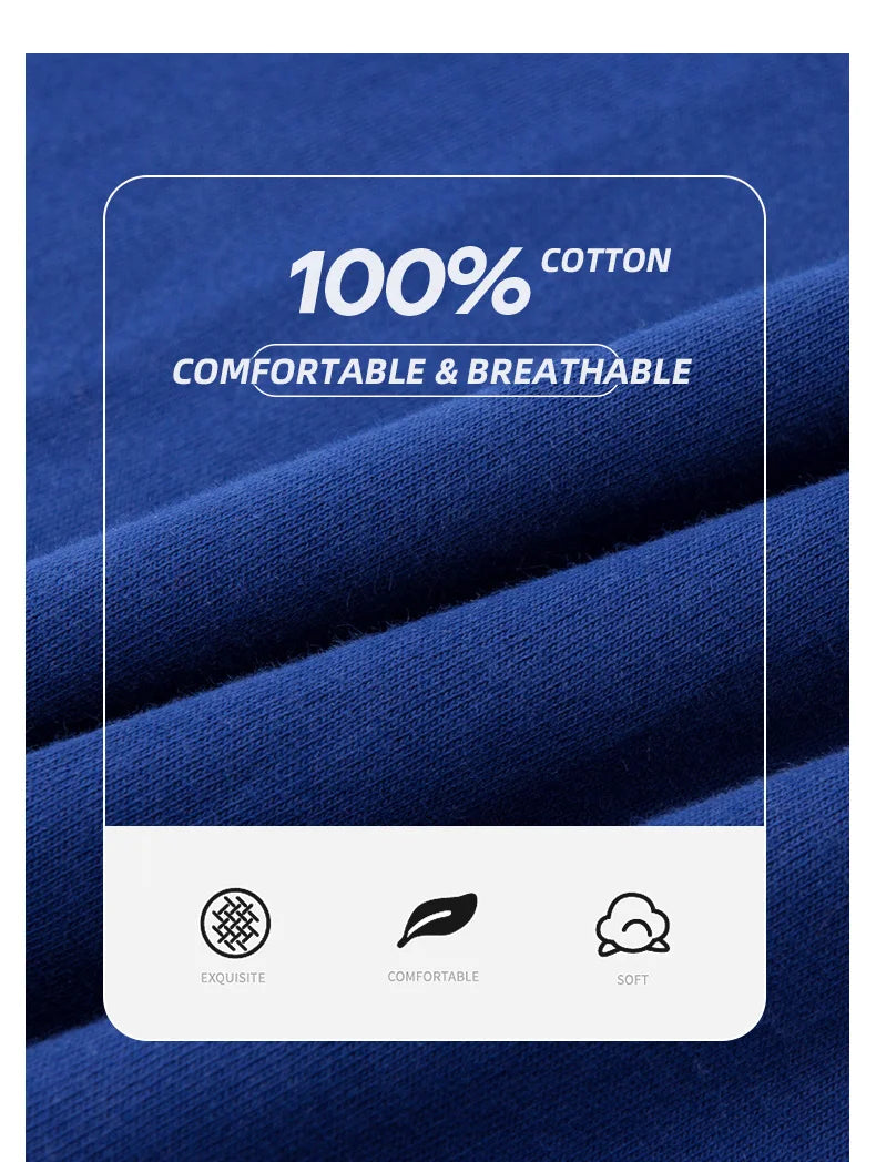 6.7oz 190gsm Combed Cotton Tees Tshirts Mens Solid Tops Woman Male Custom Team Uniform Class Clothes Summer Brand Customization