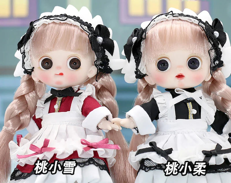 Mini Ob11 Bjd Doll Accessories Obitsu 11 Clothes Dolls For Girls Boy Toys Baby Kawaii Anime Toy Cute Items Miniature Costume