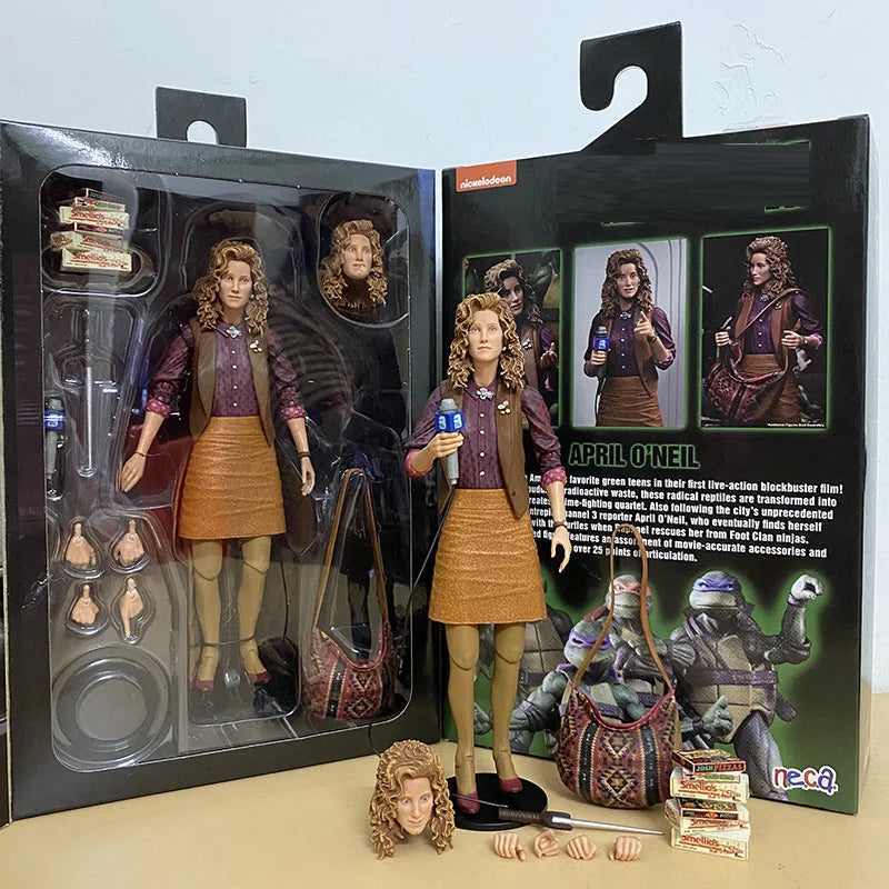 NECA Last Ronin Leonardo April Oneil Casey Jones Hunchback Michelangelo Mummy Raphael Frankenstein Monster Turtle Action Figure