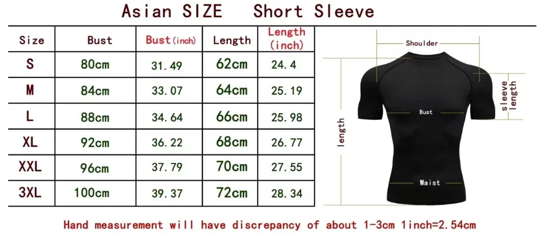 EVERLAST Men's Compress Shirt + 2-in-1 sports shorts 2pcs Set Leisure Breath Short Sleeve Sport Jogging Gym Brand Print Clothing
