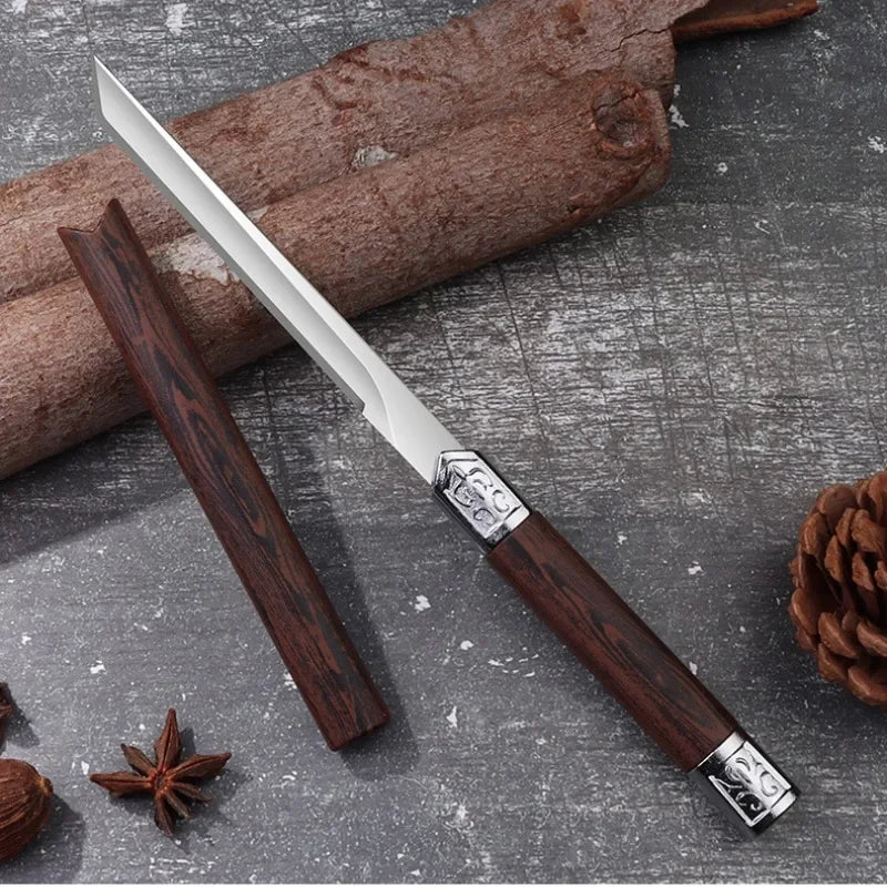 Forged Boning Meat Cleaver Knife Stainless Steel Mongolian Kitchen Hand Meat Fruit