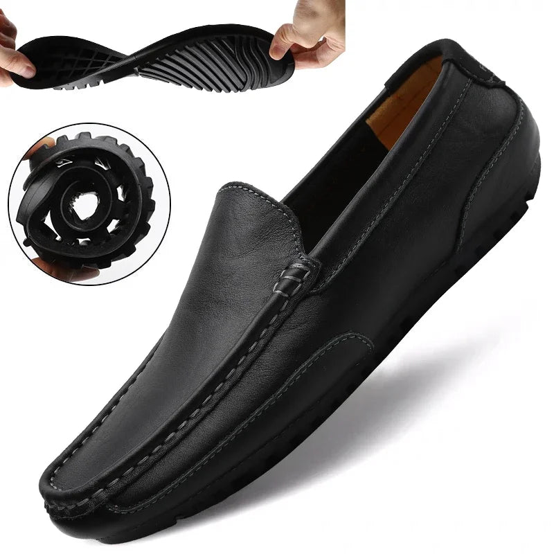 Men's shoes 2023 Casual fashion Men's casual wear Formal men's driving shoes Casual men leather shoes