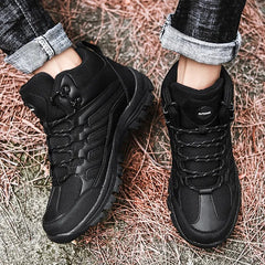 Men Boots Tactical Military Boots Outdoor Hiking Boots Spring Men's Work Shoes