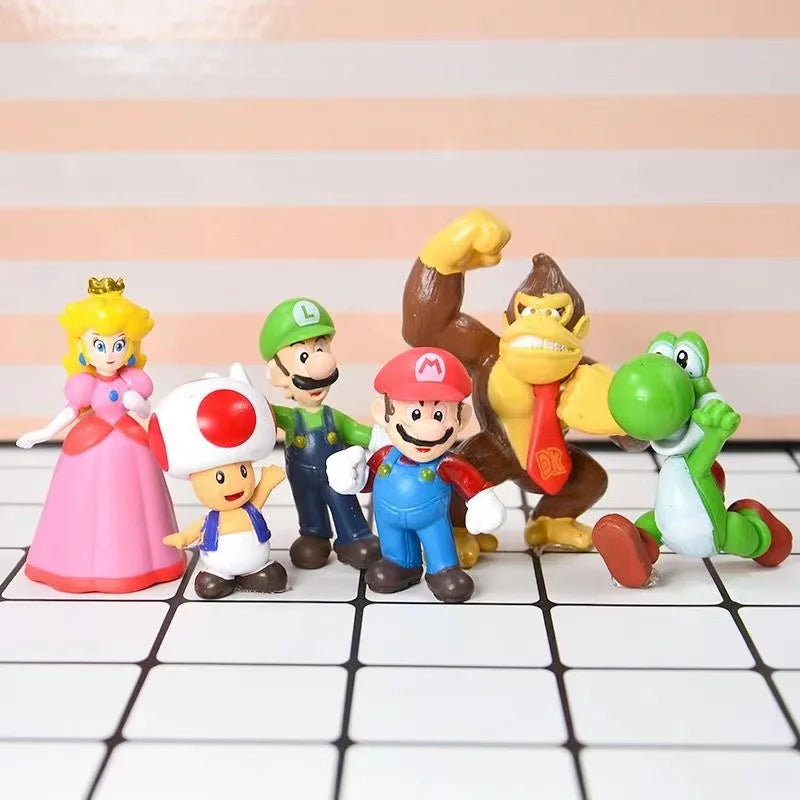 New Anime  Large Size  Bowser Figures PVC  Bros Hat Can Take Off Toy model For kids