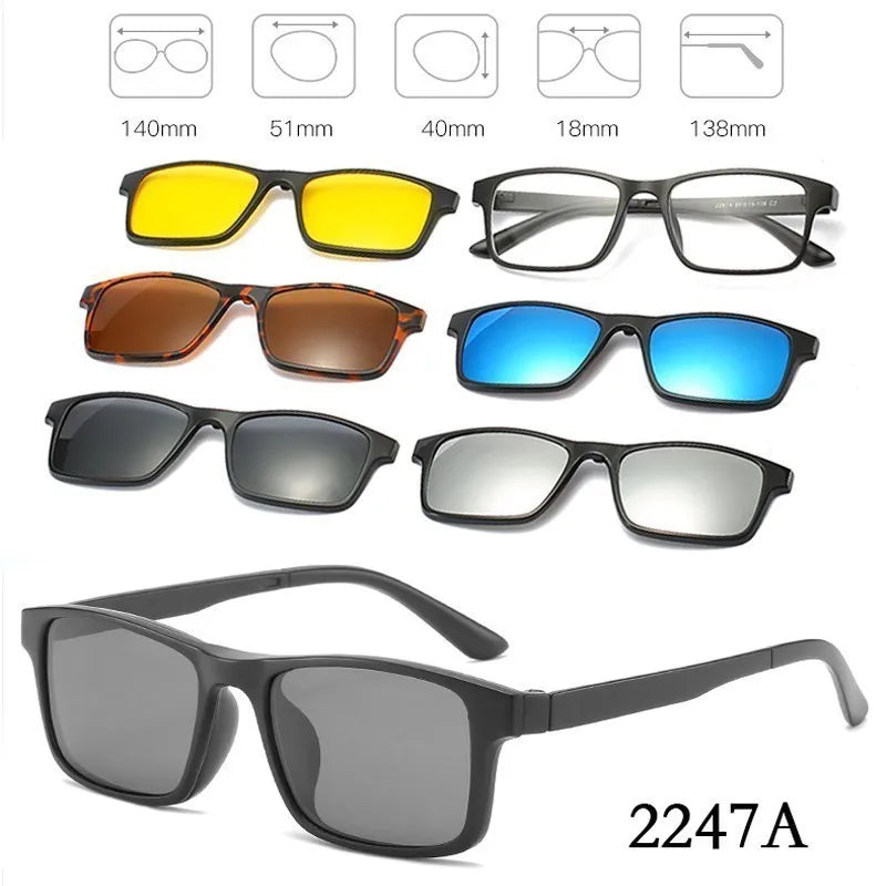 Sunglasses Clip Magnet Clip on Sunglasses  Clip on Sun Glasses Frame