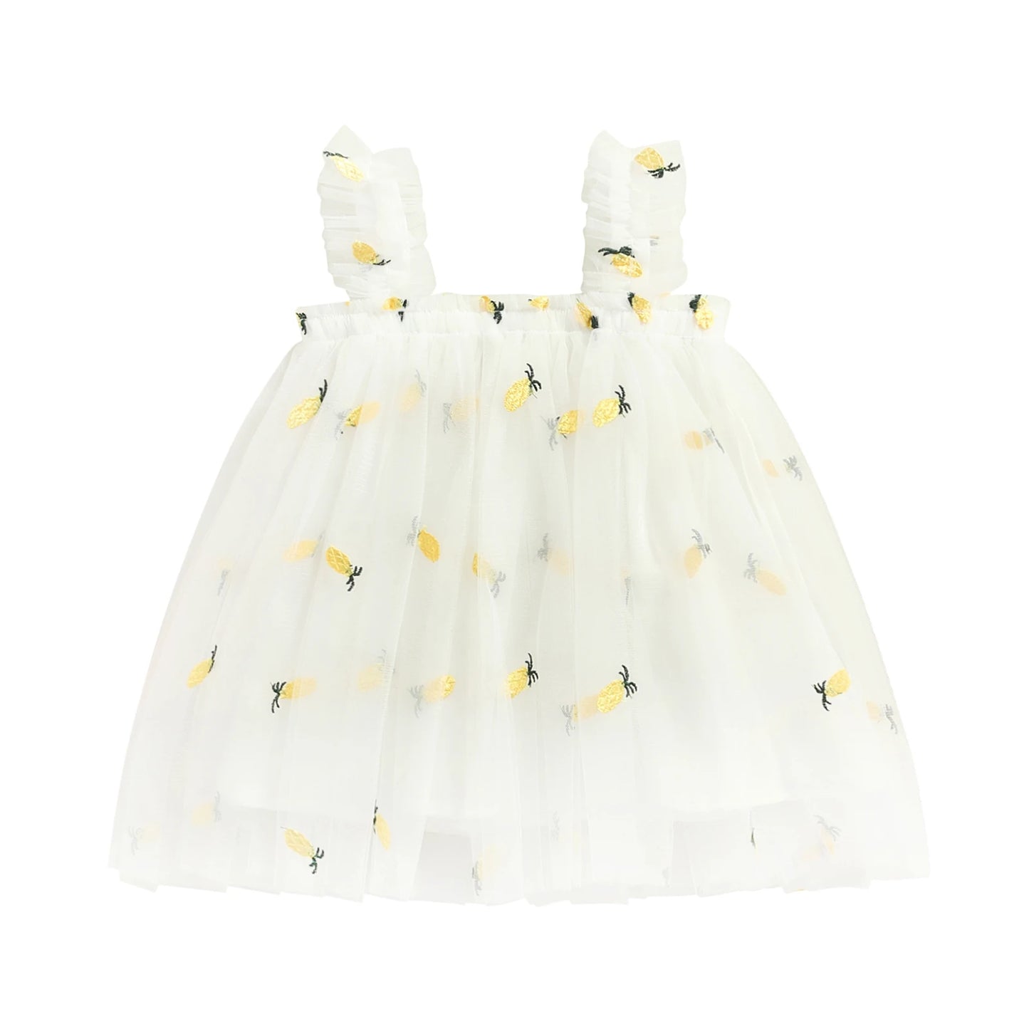 6M-5Y Summer Toddler Kid Baby Girls Tulle Dress Daisy Dresses For Girls
