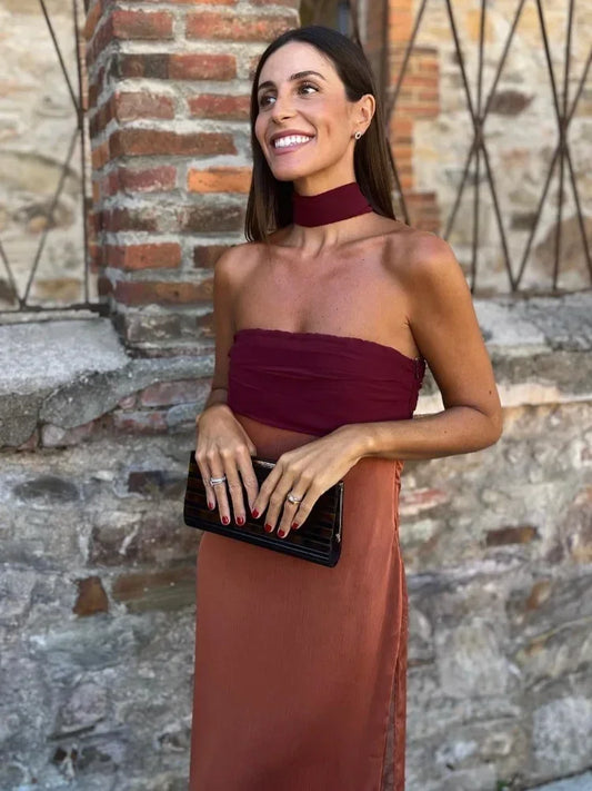 Evening wear Dresses: Maxi Dress Women Off Shoulder Party Streetwear