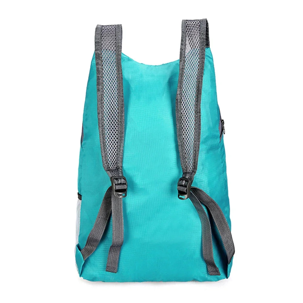 15L Lightweight Packable Backpack Foldable ultralight Outdoor Folding Backpack Travel Sports Bag Hiking Daypack for Men Women