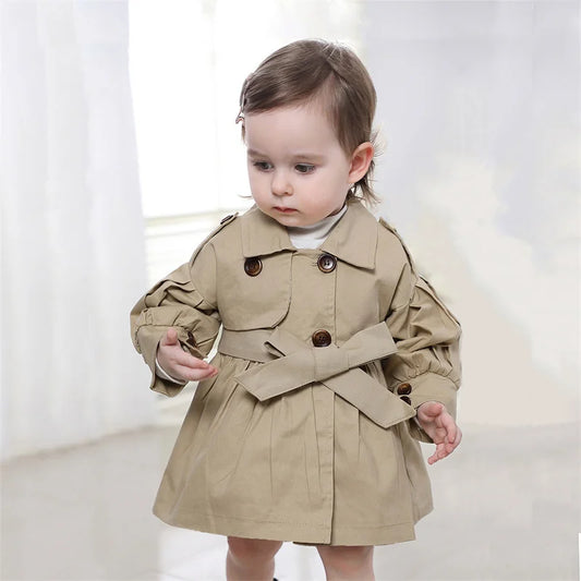 Baby Girl Clothes Jacket Fashion Baby Girls Coat Jackets Long Sleeve Children Clothing