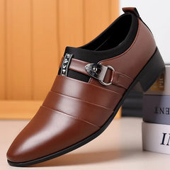 Black Shoes Men Luxury Business Oxfords Leather Breathable Formal Dress Male