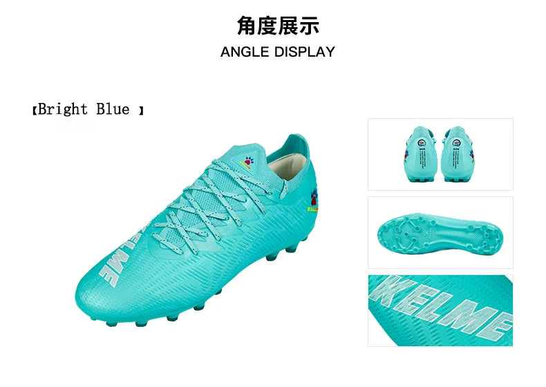 Man MG Soccer Shoes Artificial Grass Slip-Resistant Cushioning Training Football Shoes