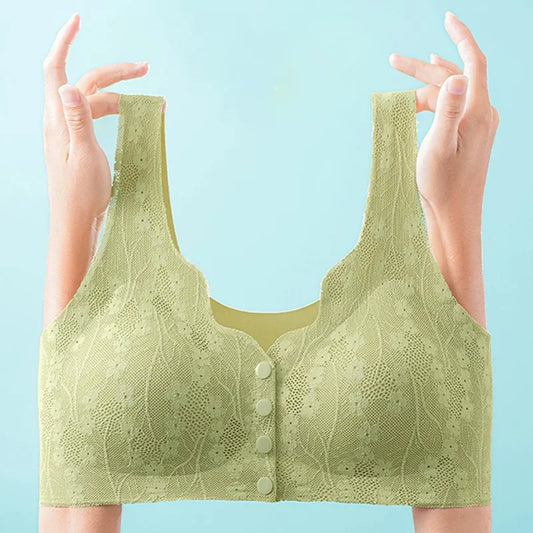 Wireless Brassiere Women Underwear Push Up Elderly Middle-Aged Bra Breathable Bras