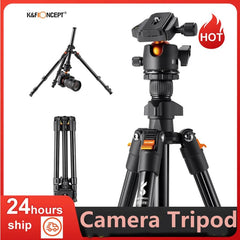 Camera Tripod Stand Aluminum Alloy Low Angle Photography Travel Tripod