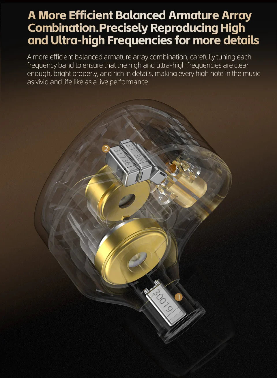 KZ ZA12 2DD+4BA Hybrid IEM Headphones Wired InEar Monitor Hifi Adjustable Tuning Earphones Sports Noise Cancellin Gaming Headset