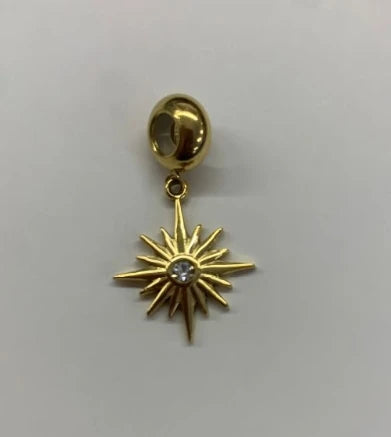 Stainless Steel Heart or Round Pendant Chain Bracelet jewelry