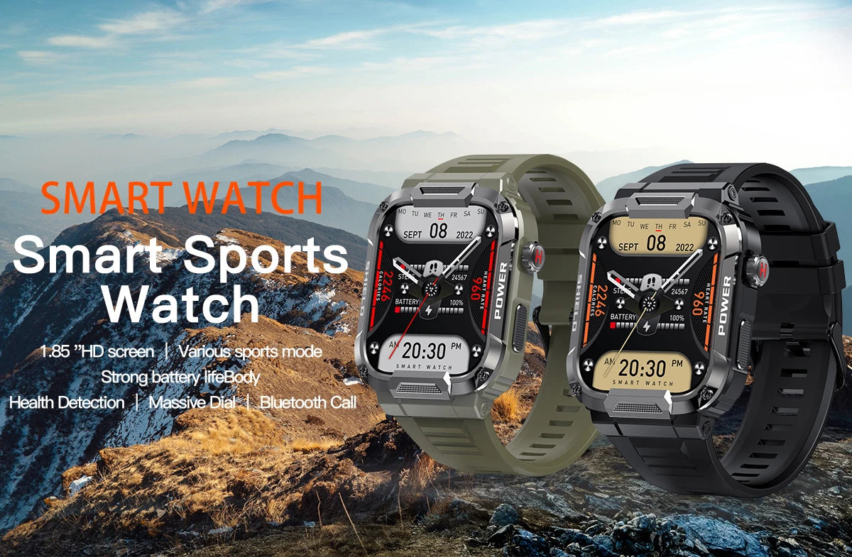 Original Smart Watch Men GPS Tracker Wireless Call Fitness Hours Waterproof Sport Smartwatch for Women Android IOS Phones 2025