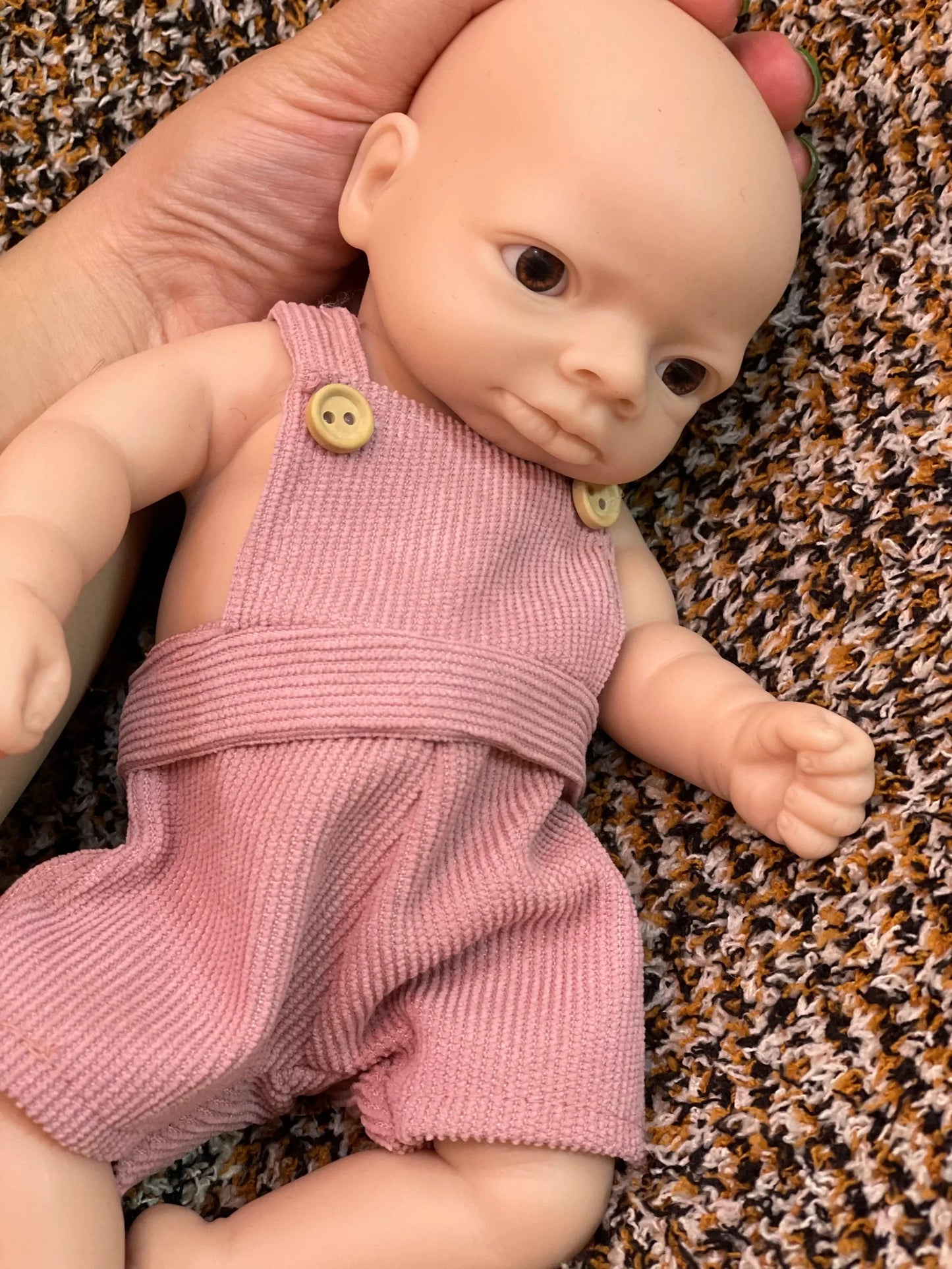 25CM Unpainted Silicone Girls Whole Body Soft Solid Silicone 8 Styles Newborn Baby Dolls Toys For Gifts Reborn Corpo De Silicone