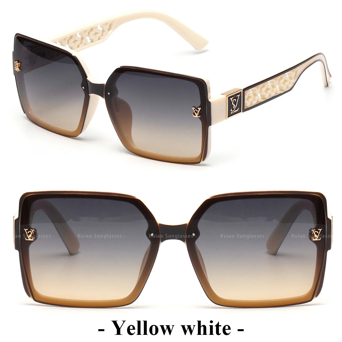 sunglasses for women glasses brand 2024 woman women's retro shades