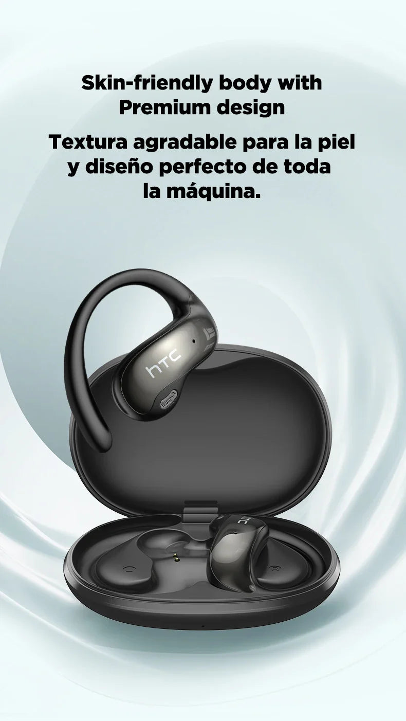 Htc Ne19 On-Ear Bluetooth Headphones with Large Battery Capacity and High Sound Quality