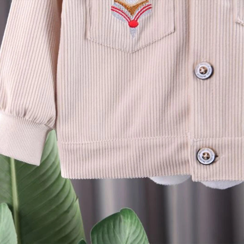 Autumn Boys Clothing Sets Cartoon Bear Trend Jacket Pants 2pcs/Set for 1-5Yrs Boys Kids Suits Outfit Infantis Children Tracksuit