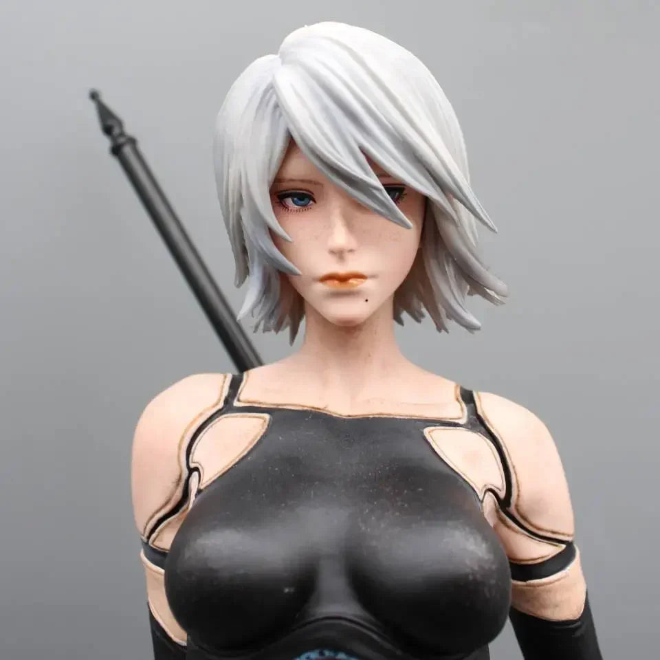 50cm Play Arts Kai NieR:Automata 2 Type B 2B Action Figure Sexy Deluxe Edition Ornaments Collection Desktop Display Gift Toys