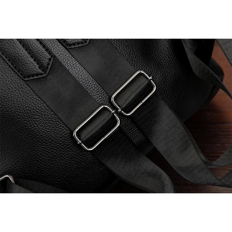 Large capacity retro style soft women's backpack, convertible shoulder bag, perfect for commuting and travel