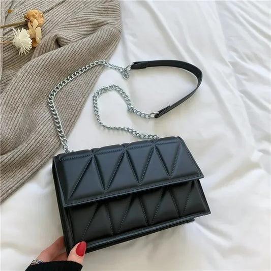 Designer Fashion Women Shoulder Bag Ladies PU Leather Handle Handbags