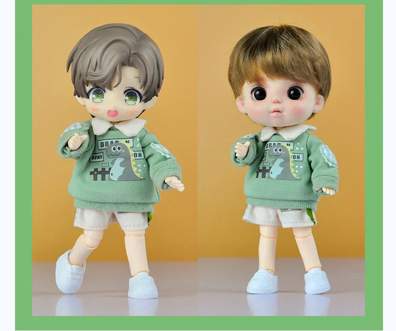 New YMY Body Joint Doll DIY Boy girl Body for obitsu 11, GSC Head, Ob11,1/12BJD Doll Accessories Toy Replacement Joint Hand