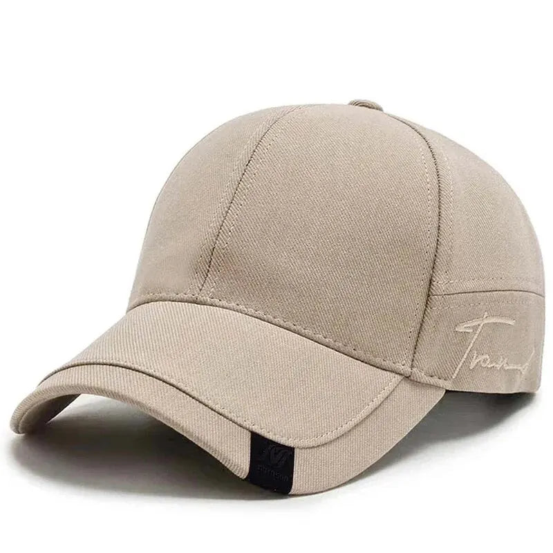Unisex Side Letter Embroidery Snapback Baseball Caps Spring and Autumn Outdoor Adjustable Casual Hats Sunscreen Hat
