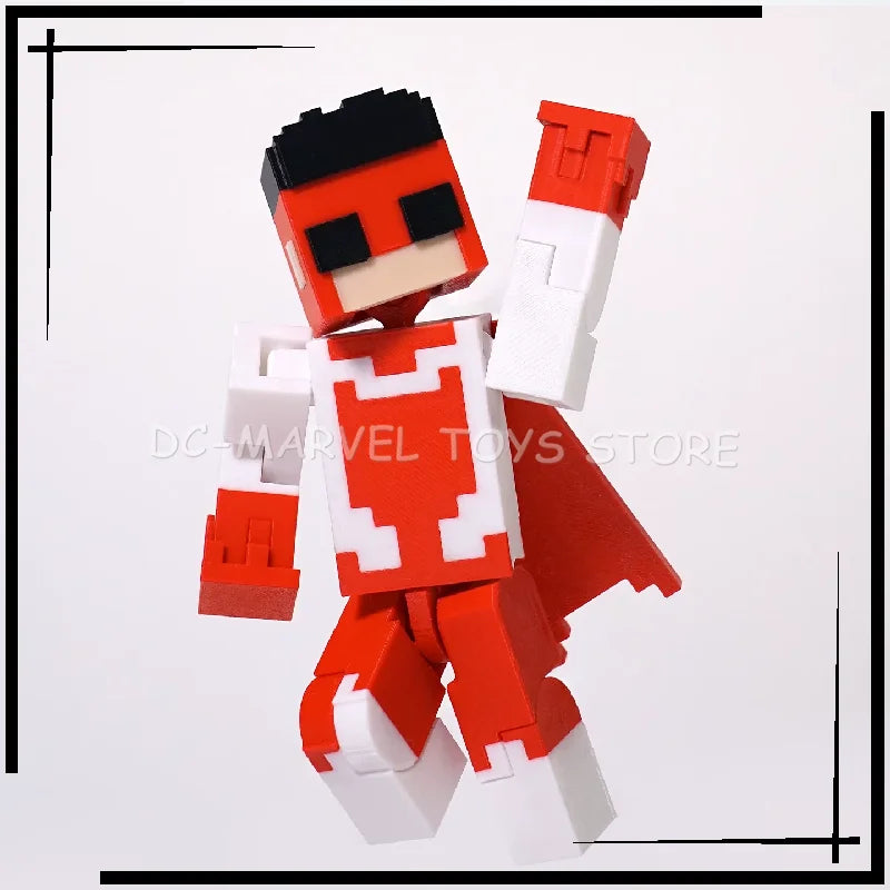 In Stock New 3d Printed Invincible Toys Action Figures T13 Dummy 13 Superheroes Multi-Jointed Movable Shapeshift Toys