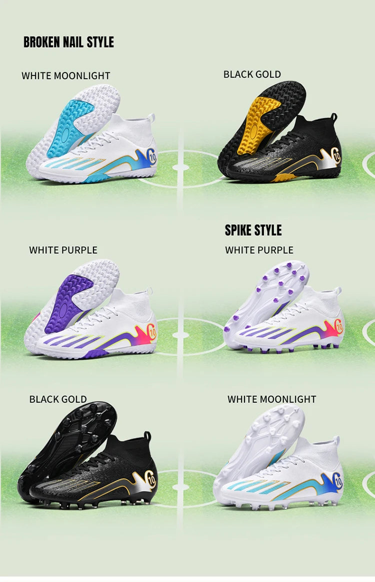 Sneakers Men Soccer Shoes Sport FG Football Boots Adult Futsal Training Shoes