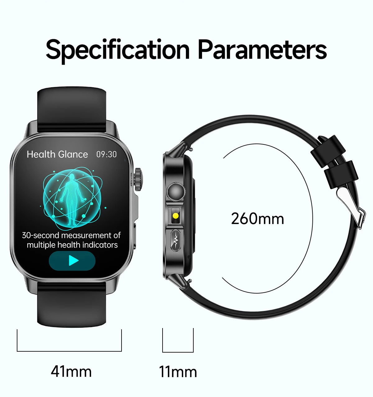 Body Composition analysis Monitoring Smart Watch Men ECG Heart Rate Blood pressure Uric Acid Health Tracker Smartwatches 2026New