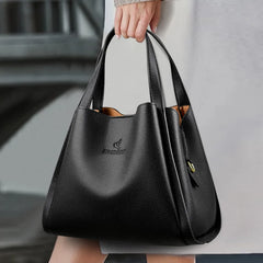 Genuine Brand Soft Leather Top-handle Bags Female Handbags Women Shoulder