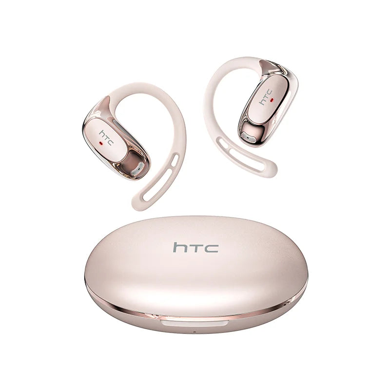 Htc Ne35 Bluetooth V6.0 Over-The-Ear Bluetooth Headset Ows Sports Headset Comfortable Ultra-Light Wireless Headset Mic
