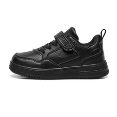 Children Sneaker Boys Shoes Leather Flat Kids Black White Shoes for Girl Lightweight Sports Tennis Boy Sneaker