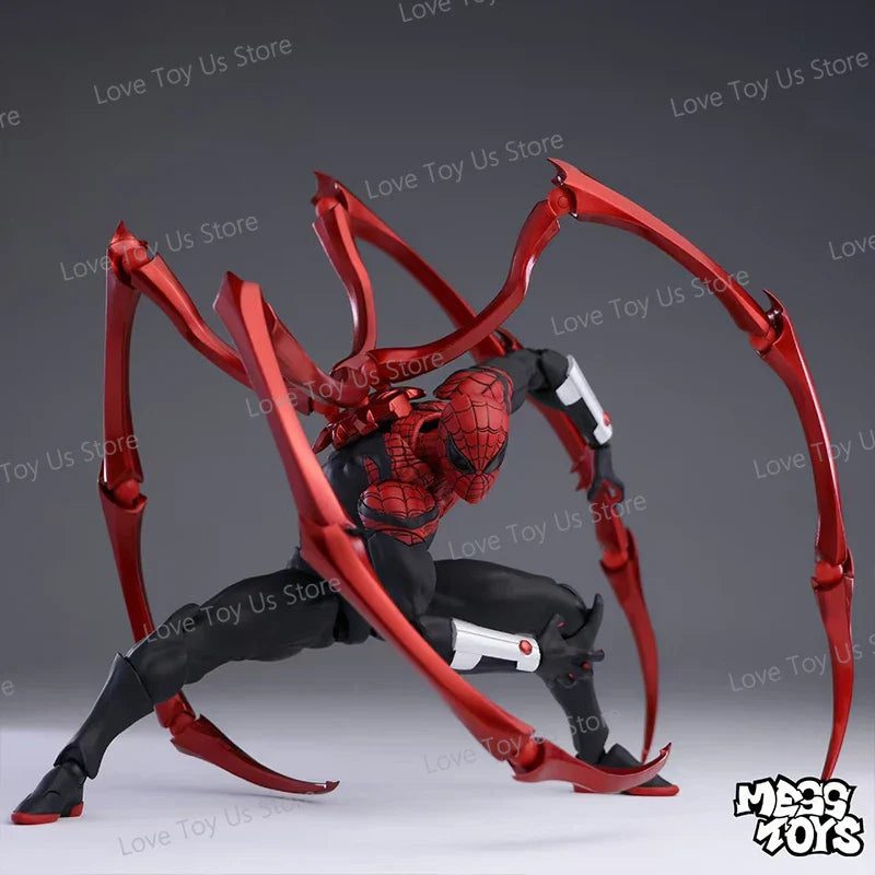 Original Mess Toys Superior Spider Man Doctor Octopus Peter Parker Messtoys Spiderman Neighbor Anime Action Figure Gifts Toys
