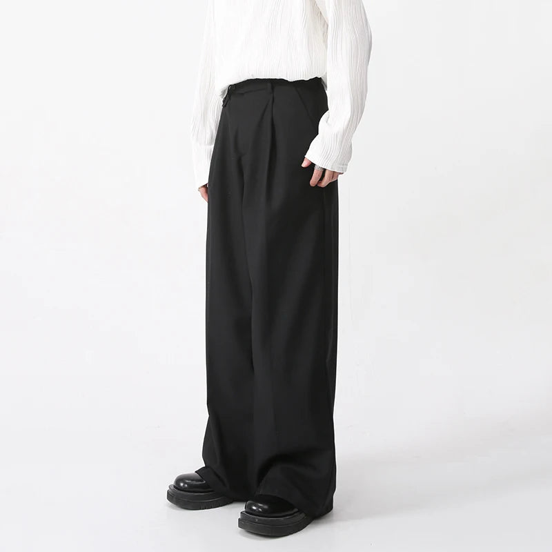 Wear Spring Casual Pants Loose Straight Korean Fashion Simple