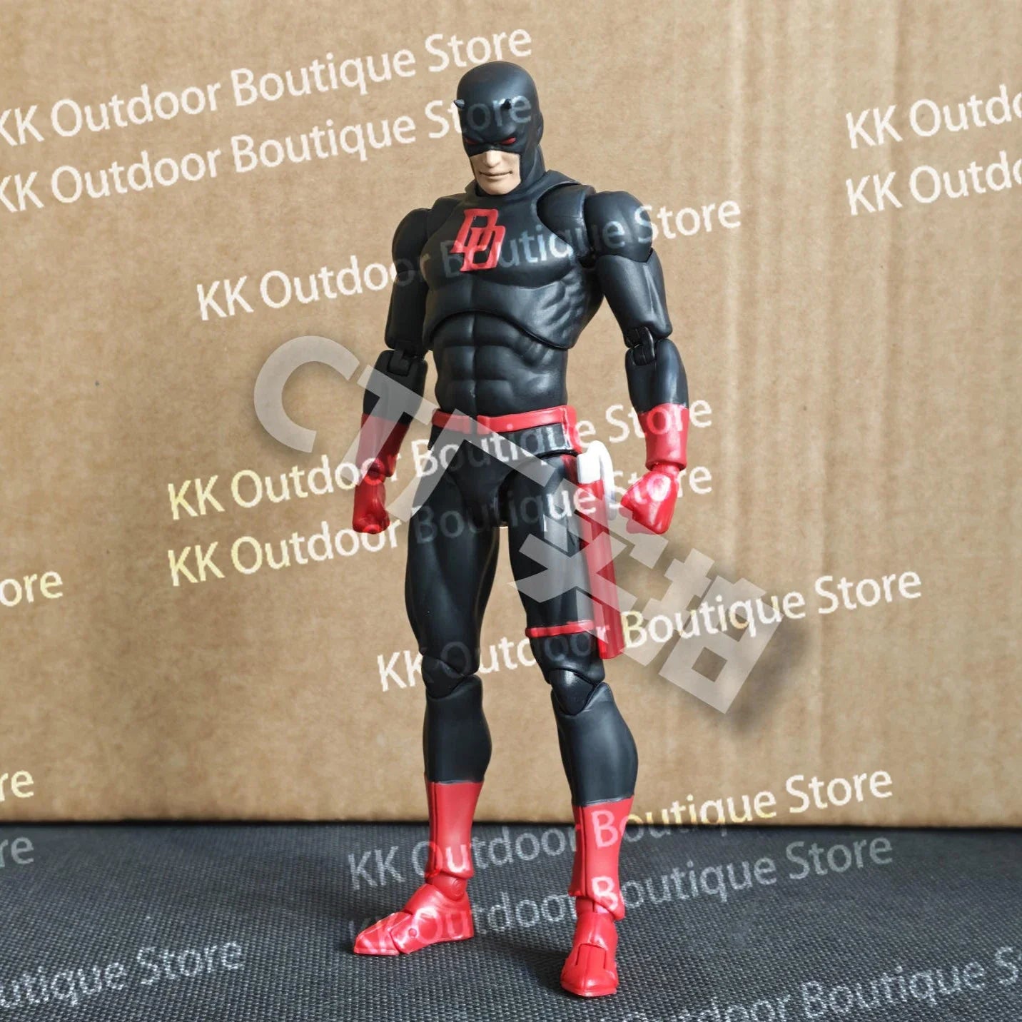 In Stock Ct Toys Daredevil Black 999 Red Mafex 223 Figure Comic Version Anime Action Figure Figurine Statue Model Gift Kids Toys