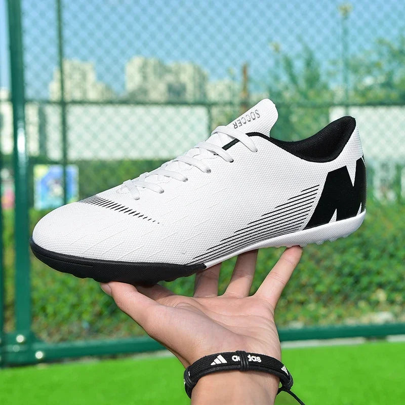 Soccer Shoes Society Grass Indoor Sports Fast Football Field Boots Futsal Non Slip