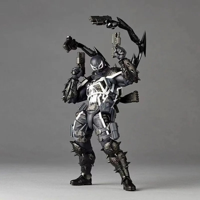 Amazing Yamaguchi Marvel Venom Agent series KO Articulated Action Figure Model Kit Desktop Ornament Collectible statue Toys Gift
