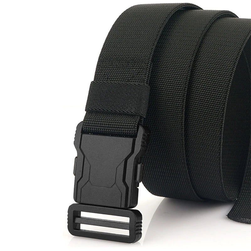 Tactical Waist Belt - Durable Automatic Buckle, Perfect for Outdoor Adventures, Unisex Accessories for Men and Women
