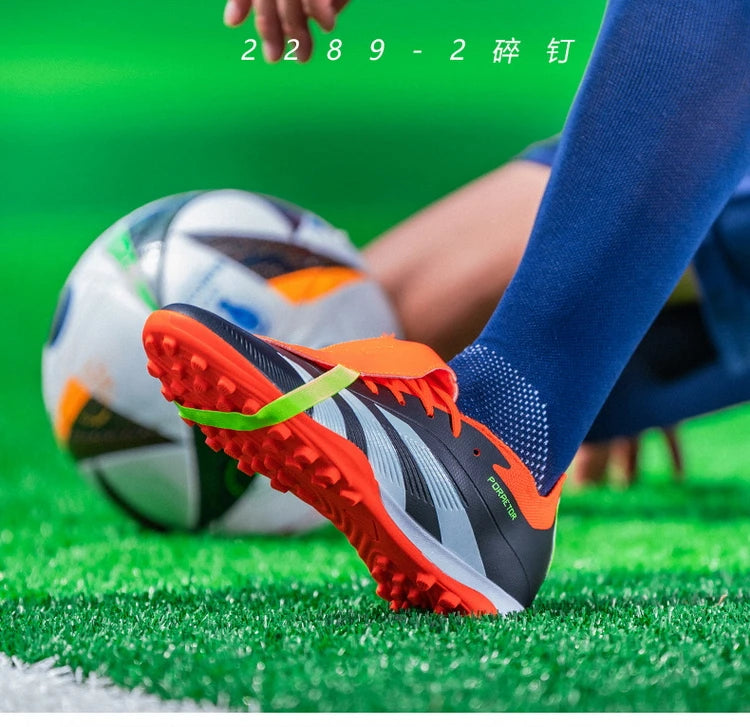 Men Soccer Shoes Cleats Professional Quality Non-Slip Kids Football Boots