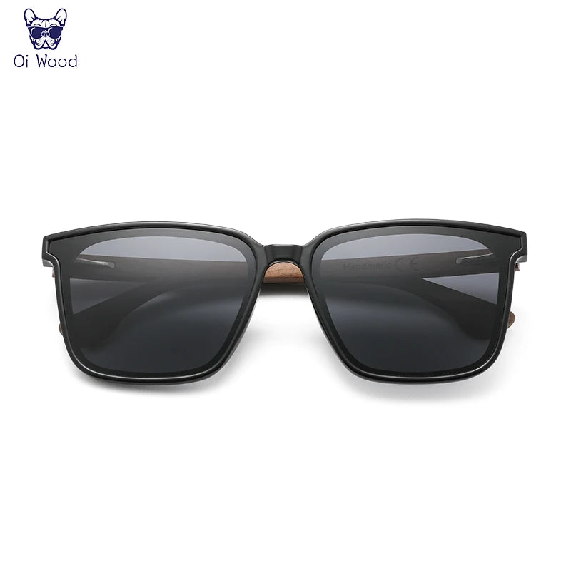 Sunglasses Wooden Eyeglasses polarized Blue Lenses Mens Glasses Eyewear