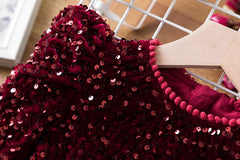 Girls Princess Party Dresses for 3-8 Yrs Kids Birthday Wedding Evening
