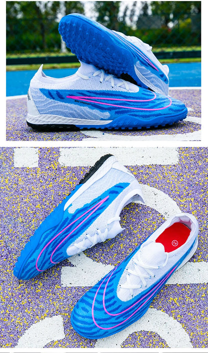 Soccer Shoes For Men Original Outdoor Sports Training Football Boots TF/FG Kids