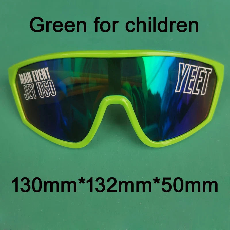 Jey Uso YEET Sunglasses Sports Shades MAIN EVENT Blue Glasses Bloodline USOS RARE colors  Motorcycle glasses