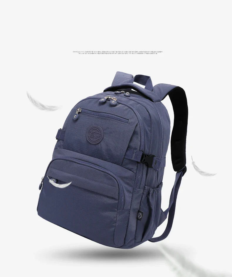 TEGAOTE Large Nylon Waterproof Backpack Travel Rucksack for Women School Bags Mochilas Mujer Kids Girls 2026