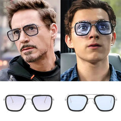 Glasses Men Women Sunglasses Iron man Eyewear Steampunk Sun Glasses