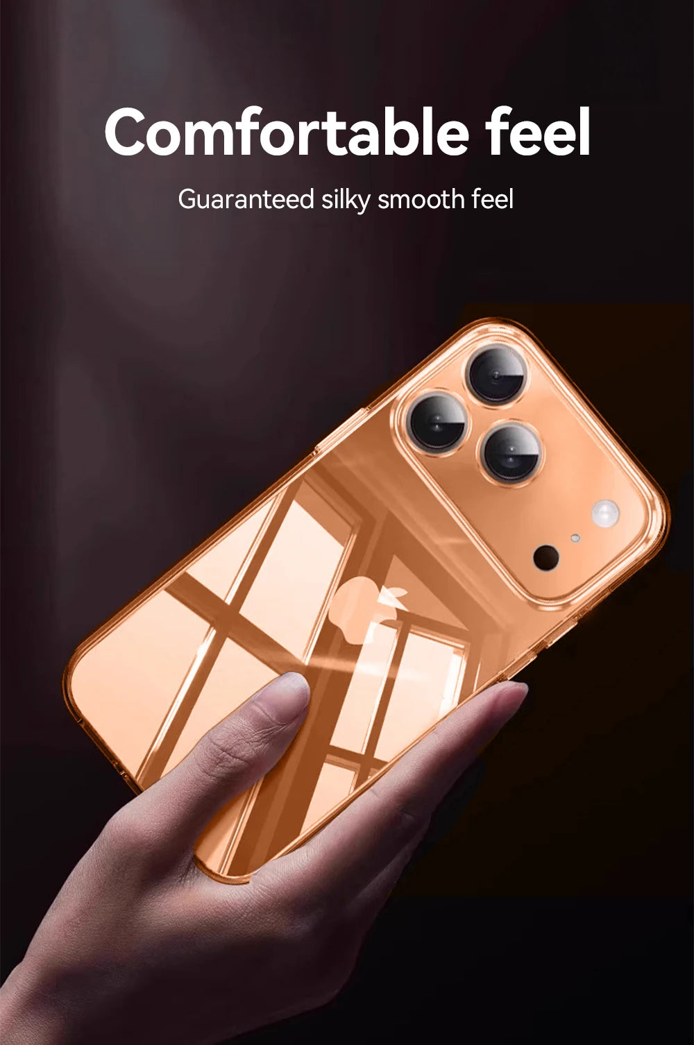 Joyroom Clear Case For iPhone 17 Pro Max Anti-drop Transparent Cover Non-yellowing Shockproof Ultra Slim Cover Screen Protection