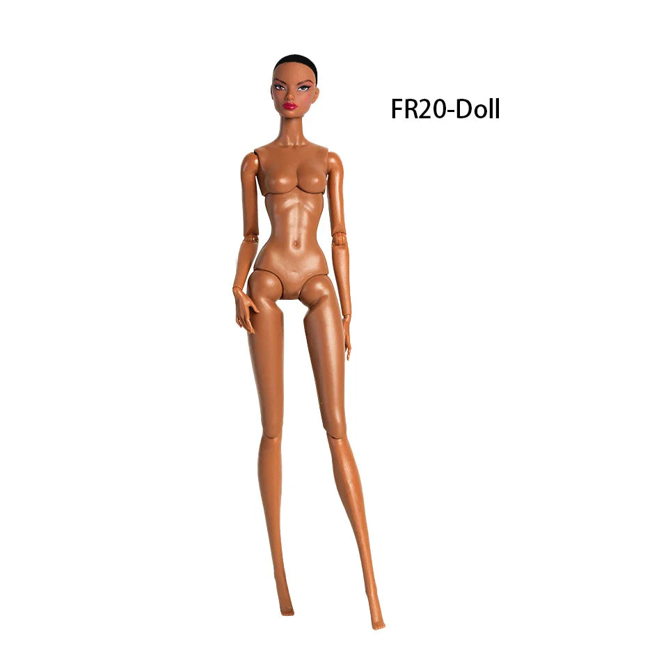 32cm European Supermodel Nude Doll Toy Original Unique Design Full Series Figure 1/6 Joint Multi Color Skin Exquisite Makeup Toy